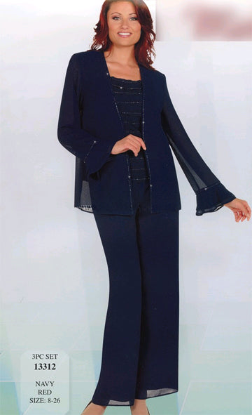 Special Occasion Pants Suits for Womens